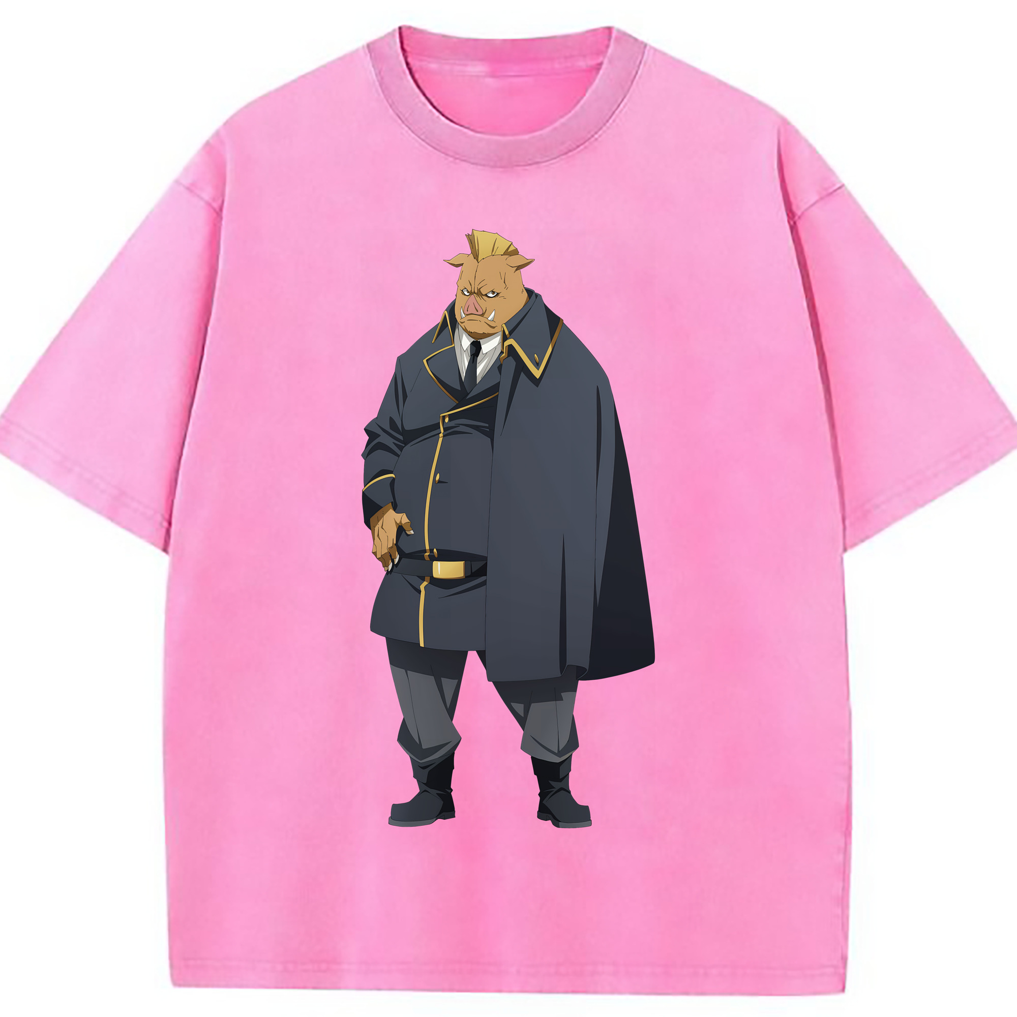 （画像用） 転スラ Regarding Reincarnated to Slime 綿100% ヴィンテージ風 半袖Tシャツ（フロントプリント）